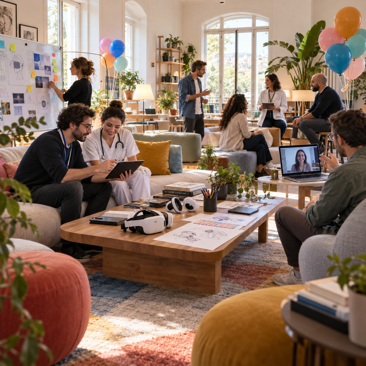 Team multidisciplinare SENSE3 collabora alla progettazione di tecnologie immersive per salute, educazione e digitale
